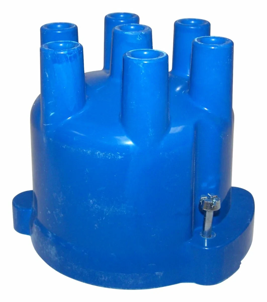 Vintage - Metal Blue Distributor Cap - J3230457